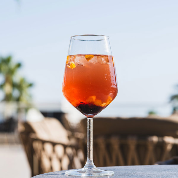 Ethereal White Resort Heraklion Sky Bar Restaurant cocktail