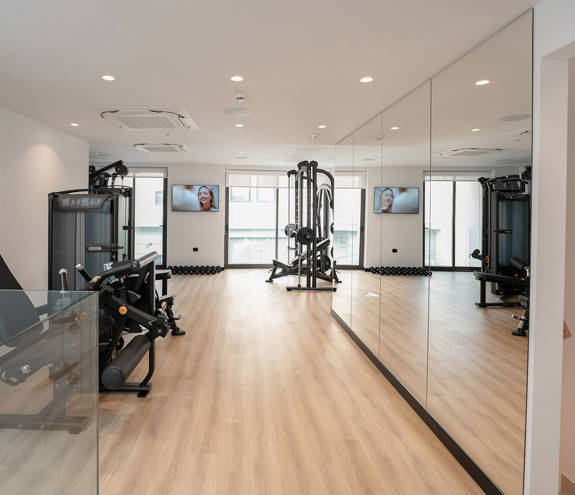 Ethereal White Resort Heraklion Gym machines