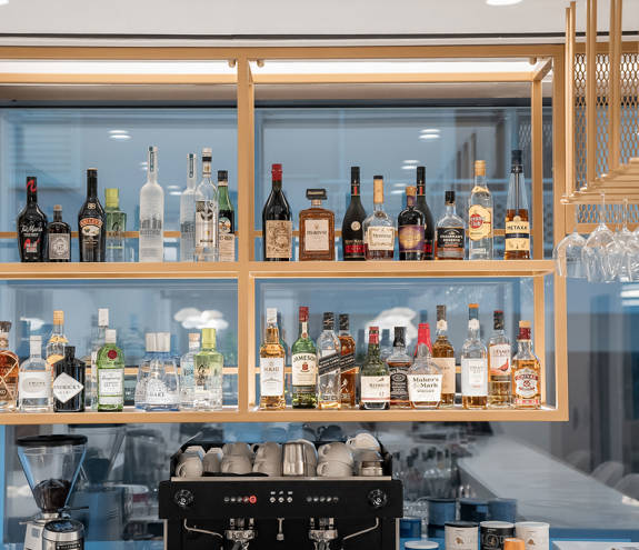 Ethereal White Resort Heraklion Groundfloor Bar drinks