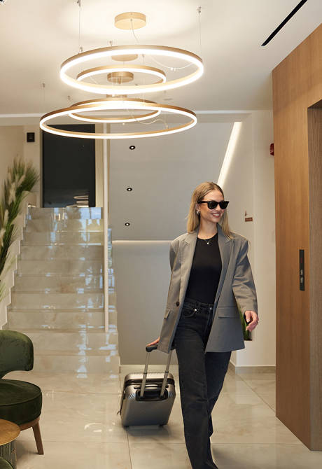 Ethereal White Resort Heraklion interior